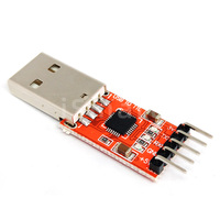 Adaptador Serial USB 2.0 a TTL de 5 Pines, Módulo Convertidor Serial USB a TTL para UART STC 3.3V y 5VAB13, Cable DuPont
