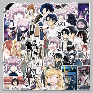 50 PCS/SET Cartoon Sticker Q Ver. <span class=keywords><strong>Call</strong></span> of the <span class=keywords><strong>Night</strong></span> Nanakusa Nazuna equipaje impermeable coche portátil <span class=keywords><strong>Anime</strong></span> pegatinas para niños regalos - Product Image 1