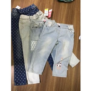 GZY 2020 Liquidación Mixto Barato Niños Venta al por mayor Jeans Ropa Stock Lote Jeans Lote Marca Niños Jeans - Product Image 1