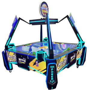 <span class=keywords><strong>Juego</strong></span> de Mesa de Hockey sobre <span class=keywords><strong>Hielo</strong></span> para Niños, <span class=keywords><strong>Juego</strong></span> de Interior para Padres e Hijos, Estructura de Hierro y Madera, Edad 3+, Funciona con Monedas - Product Image 4