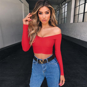 <span class=keywords><strong>Mujer</strong></span> 2020 más costilla sexy <span class=keywords><strong>de</strong></span> manga larga top casual <span class=keywords><strong>ropa</strong></span> <span class=keywords><strong>de</strong></span> entrenamiento <span class=keywords><strong>ropa</strong></span> disponible <span class=keywords><strong>en</strong></span> varios colores - Product Image 3