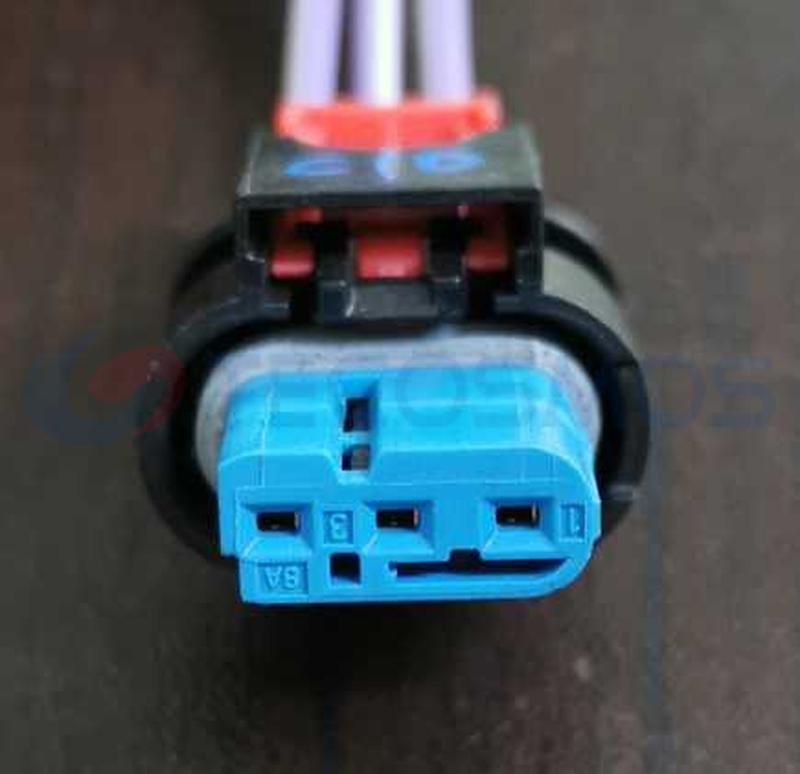 Car Connector For Tesla For Radar For Blue 3pin CT3-0224M-5