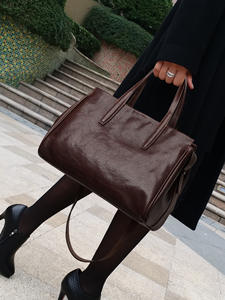 Bolsos cruzados de diseñador de moda, bolsos de hombro de cuero genuino de alta calidad, bolsos de mano casuales para mujer - Product Image 2