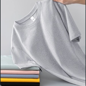 Camiseta de Algodón 100% para Hombre, Venta al Por Mayor de Fábrica, Camiseta Personalizada con Logotipo Impreso Digital, Camiseta Lisa Suave para Hombre - Product Image 5