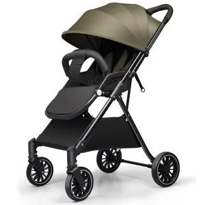 Coches Para Bebes. Luxus Kinderwagen Kinderwagen Leichte faltbare Reise wagen Kinderwagen Kinderwagen