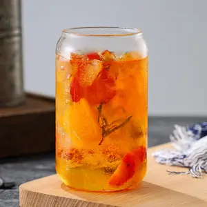 Amazons Unique reusable clear glass water cup juice glass beer mug