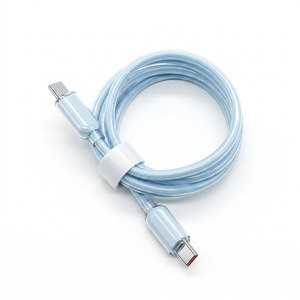 Nuevo Producto C-C, Cable de Carga para Teléfono Móvil Huawei, Cable de Datos de 65W, Cable de Carga Doble C de Silicona - Product Image 3