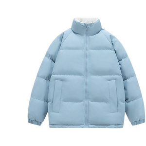 Col en fourrure de <span class=keywords><strong>lapin</strong></span> décontracté coupe-vent coton veste hommes automne <span class=keywords><strong>hiver</strong></span> 2025 nouveau Style épais résistant au froid coton rembourré - Product Image 1