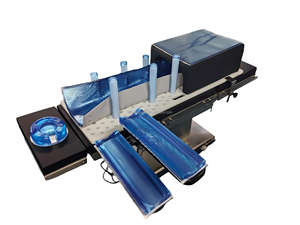 לוח מיקום, לוח מיקום כירורגי לכיוון צירי, לשולחן ניתוח להחלפת מפרק ירך של המטופל - Product Image 3