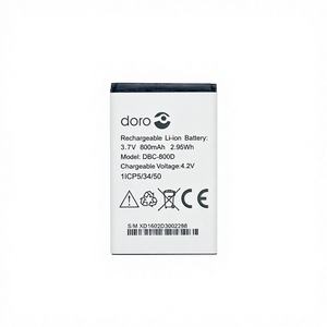 <span class=keywords><strong>Batterie</strong></span> de téléphone portable rechargeable au lithium-ion pour <span class=keywords><strong>Doro</strong></span> DBC-800D 3.7V 800mAh 2.96Wh 6021 6030 en stock - Product Image 4
