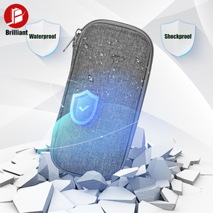 Estuche Rígido de Viaje Buweilian Gris de EVA para Batería MagSafe de Apple, Banco de Energía Magnético MagSafe para iPhone 15/14/13 con Bolsillo de Malla Adicional - Product Image 6