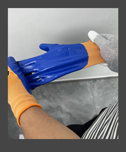 قفازات أمان للكهربائيين 380 فولت للجهد المنخفض و400 فولت للجهد العالي، مقاومة للهب ومصنوعة من المطاط مع خاصية اللمس للشاشات أثناء العمل - Product Image 5