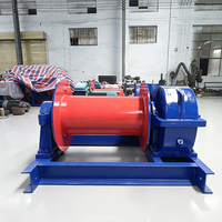 Treuil électrique 8 tonnes JM8T, machine de levage à câble robuste, capacité 80kN 300m pour levage industriel