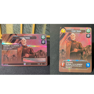 <span class=keywords><strong>STAR</strong></span> W Ahsoka Chancellor Jango Wat T Yod Twilight Republic (TWI) Carte personnalisée en feuille de présentation écologique 63x88mm CMYK - Product Image 5