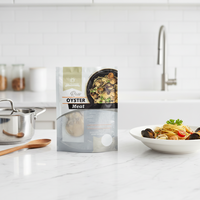 Sacs sous vide personnalisés en résine PET, durables et anti-odeur, pour mélange de fruits de mer, avec impression en héliogravure, pour sushis et aliments pour animaux de compagnie, variés