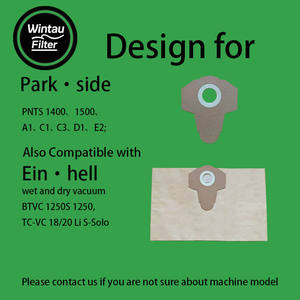 Sacs filtrants en papier <span class=keywords><strong>pour</strong></span> aspirateur biodégradables écologiques à haute efficacité <span class=keywords><strong>pour</strong></span> voiture et camping-car compatibles avec <span class=keywords><strong>Parkside</strong></span> et Einhell - Product Image 3