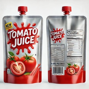Bolsa con Boquilla Vertical Personalizada de la Marca ZHIHE, Modelo S-005, 400g, para Envasado e Impresión de Ketchup con Sabor a Frutas - Product Image 6