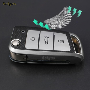 Funda protectora de cuero TPU para llave de coche, accesorios para llavero para <span class=keywords><strong>Vw</strong></span> tiguan Volkswagen Golf L Lavida T-ROC MK7, novedad de 2022 - Product Image 6