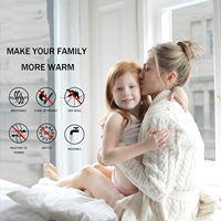 Malla Mosquitera de Fibra de Vidrio Lavable y Resistente al Fuego, Diseño Moderno para Uso Comercial, Fácil Instalación