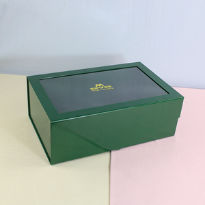Cajas de Regalo Magnéticas Plegables de Papel Personalizadas de Lujo, Cajas de Empaque para Cosméticos, Pelucas y Sets de Cabello con Ventana Transparente de PVC - Product Image 4