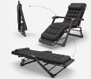 كراسي استرخاء شمسية حديثة محمولة وقابلة للطي والتعديل للاستخدام الخارجي في الشرفة والحديقة والشاطئ وبجوار حمام السباحة وللتخييم - Product Image 1