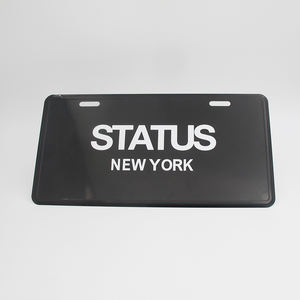 Placa <span class=keywords><strong>de</strong></span> matrícula <span class=keywords><strong>de</strong></span> aluminio en relieve con logotipo 3D personalizado barato EE. UU. Tamaño europeo todos disponibles - Product Image 2