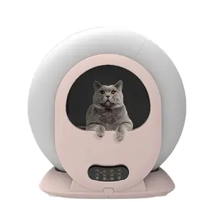 WLAN intelligente selbstreinigende Katzenklo luxuriöse große geschlossene intelligente automatische Katzentoilette