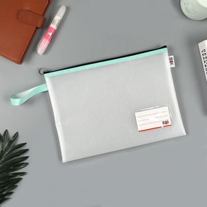 2024 New Custom EVA Waterproof Document Pouch Zipper <b>File</b> Bag Transparent A4 <b>File</b> <b>Folder</b> Document Bag School Office Supplies - Product Image 5