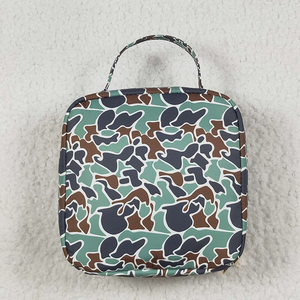 Camo Duck Print Boy Backpack Cute Boy Children Bookbag Matching <b>Lunch</b> Box <b>Set</b> Wholesale Student Backpacks - Product Image 5