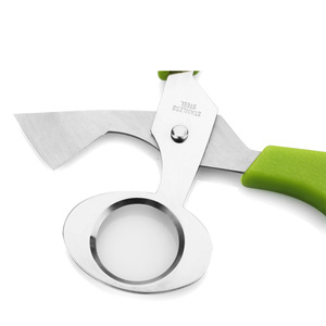 Coupe-œufs et trancheuse en acier inoxydable DQ, outil de petit-déjeuner multi-usages pour les œufs de volaille et de caille - Product Image 4