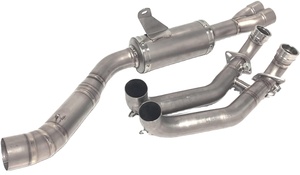 Tubo de escape completo duradero de aleación de titanio y acero inoxidable de 51mm para Apri. Lia RS660 Tuo. No 660 - Product Image 2