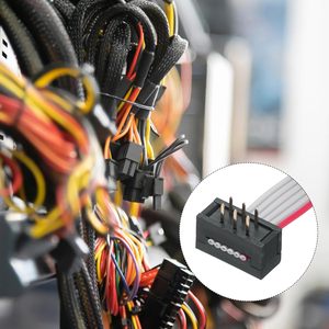 Cable Plano de Plástico Uxcell IDC, 6 Pines, Paso de 2.54 mm, 0.3 m, Gris, Conector FFC FPC - Product Image 1