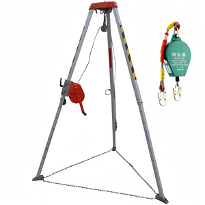 1800 pound 30Meter an toàn tay cứu hộ công cụ tripod cho chữa cháy - Product Image 4
