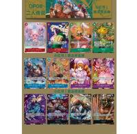 Anime japonais One Piece Two Legend Card OPCG TCG OP-08 One Pieces Top Battle Trading Game Jouet de collection pour enfants