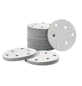 Disques abrasifs 115 mm, 6 trous, à fixation auto-agrippante, pour ponceuse manuelle, disponibles pour distribution directe ODM/OEM - Product Image 4