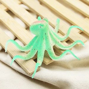 Fluorescerende Kunstmatige <span class=keywords><strong>Octopus</strong></span> <span class=keywords><strong>Aquarium</strong></span> Ornament Met Zuignap Fish Tank Decoratie - Product Image 4
