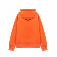 Vente en gros de sweats à capuche personnalisés pour hommes, taille plus, 460g, 100% coton, coupe vintage, effet usé, avec poches, impression, sweats à capuche pour hommes