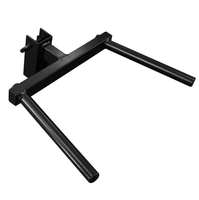 Power Rack Réglable Pliable Debout Pull Up Dip Bar Attachment Wall Mounted Dip Station