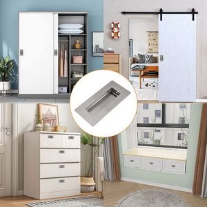 WEKIS Tiradores Empotrados de Acero Inoxidable 201 de 4x2 Pulgadas para Puertas Correderas, Cajones de Cocina, Gabinetes, Hoteles y Villas - Product Image 6