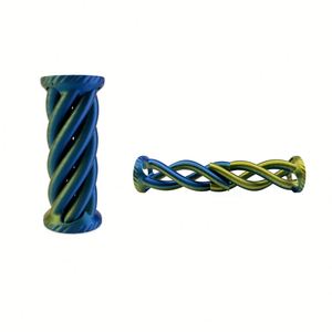Must Have Item Eco-friendly Safe Material Elegant Helical Curve Meditation Fidget Aid Vortex Illusion <strong>Toy</strong> for Kids Teens Gift - Product Image 3