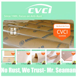 Tela Tejida Protectora Contra la Oxidación, Papel VCI Recubierto <span class=keywords><strong>de</strong></span> Poliéster, Tira Reforzada Antióxido para Envolver Acero y Empaquetar Múltiples Metales - Product Image 1