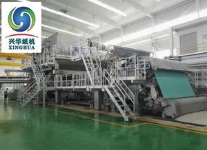 Línea de Producción de Papel Higiénico Totalmente Automática de 30 TPD, Máquina para Fabricar Papel Tisú Controlada por PLC con Motor - Product Image 3