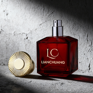 Tốt Nhất Bán Phụ Nữ Của Độc Quyền Thủy Tinh Màu Đỏ Nước Hoa Chai 50Ml Hương Thơm Di Động Chai Với Chất Lượng Cao Kẽm Hợp Kim Cap Và Hộp - Product Image 5