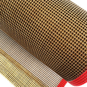 Sabuk Konveyor Jaring Fiberglass Berlapis PTFE Teflen - Tenunan 4x4mm, Pengeringan/Pengangkutan Suhu Tinggi - Product Image 4