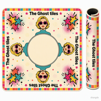 Elegante Tapete Cuadrado para Mahjong con Diseño Europeo Americano para Damas, Base de Goma con Reducción de Ruido para Mahjong Americano