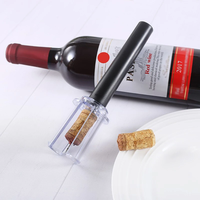 Tire-bouchon de poche portable de voyage de style moderne ouvre-bouteille de vin pompe à pression d'air ouvre-bouteille de vin ouvre-bouteille de liège