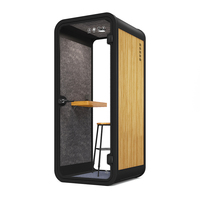 Cabines de bureau insonorisées pour la confidentialité, cabines téléphoniques acoustiques, espaces de réunion, pods de réunion