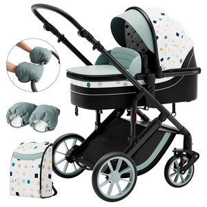 Cochecito de Bebé y Bolsa para Mamá de Nuevo Diseño, Popular en Rusia, con Aislamiento Térmico de Alta Calidad, 3 en 1 - Product Image 1