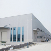 Estructura de acero prefabricada galvanizada en baño caliente almacén de metal edificio galpón industrial precio