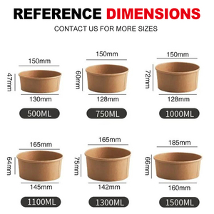 Vaso de Papel Kraft Personalizable, Biodegradable, Desechable, de Pared Simple, para Helado, Impermeable, con Logotipo Impreso y Tapa de Plástico - Product Image 4